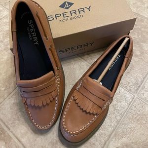 Sperry Conway Kilty top-sider shoe loafer memory phone NEW boat shoe